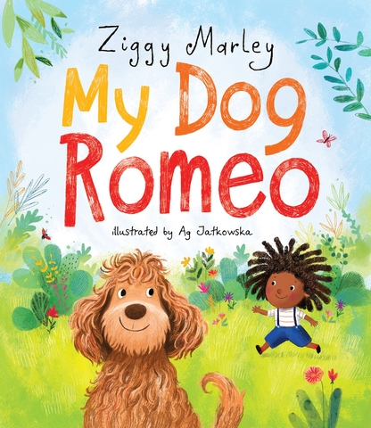 My Dog Romeo - Book Cover Image